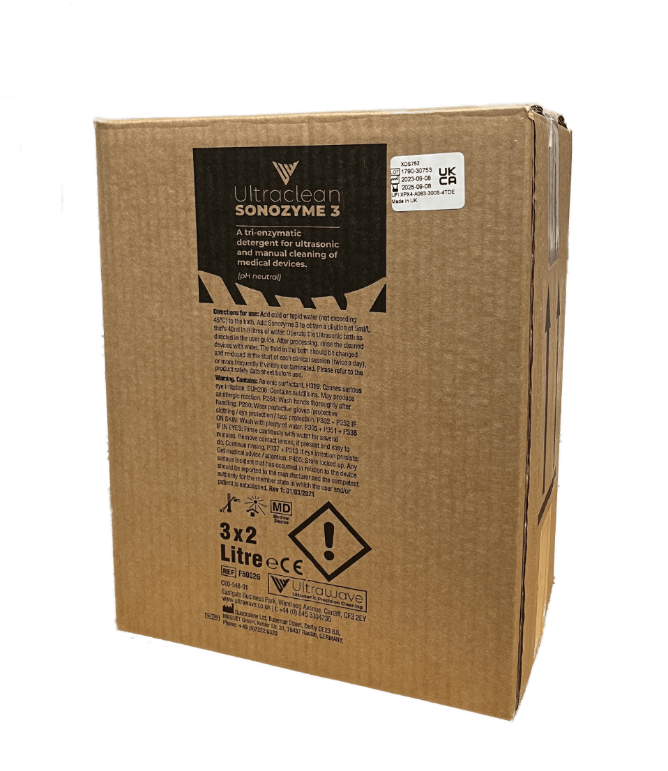 Enzymatic Detergent - Sonozyme 3 Solution Packed
